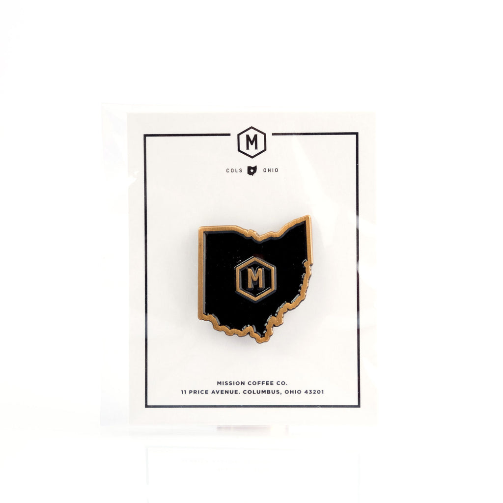 THE GREAT STATE OF OHIO PIN - Mission Coffee Co. LLC