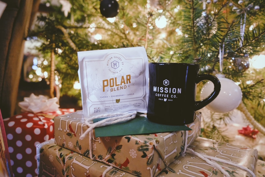 Small Christmas Coffee Gift Set